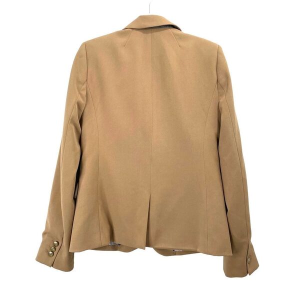J. Crew Schoolboy‎ blazer jacket Sz 4 neutral tan caramel camel - Picture 7 of 10